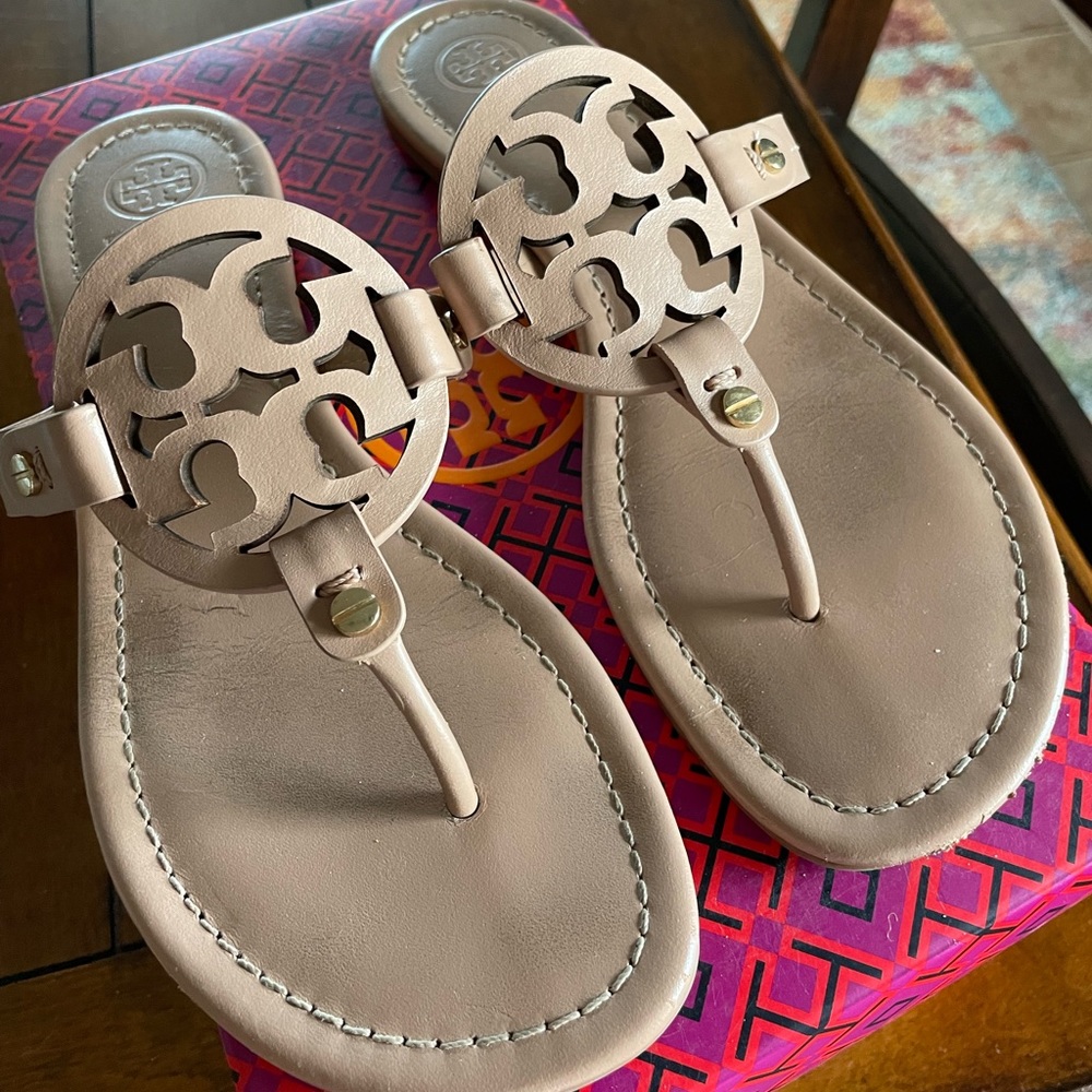 Tory Burch Miller Sandals 8.5